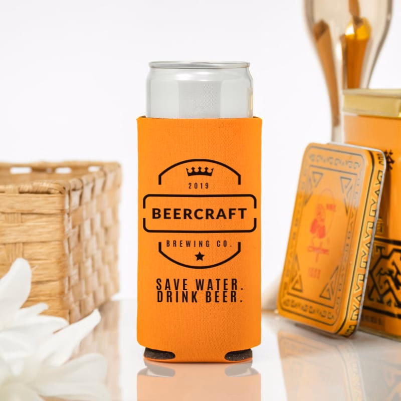 Premium Foam Collapsible Slim Can Coolers