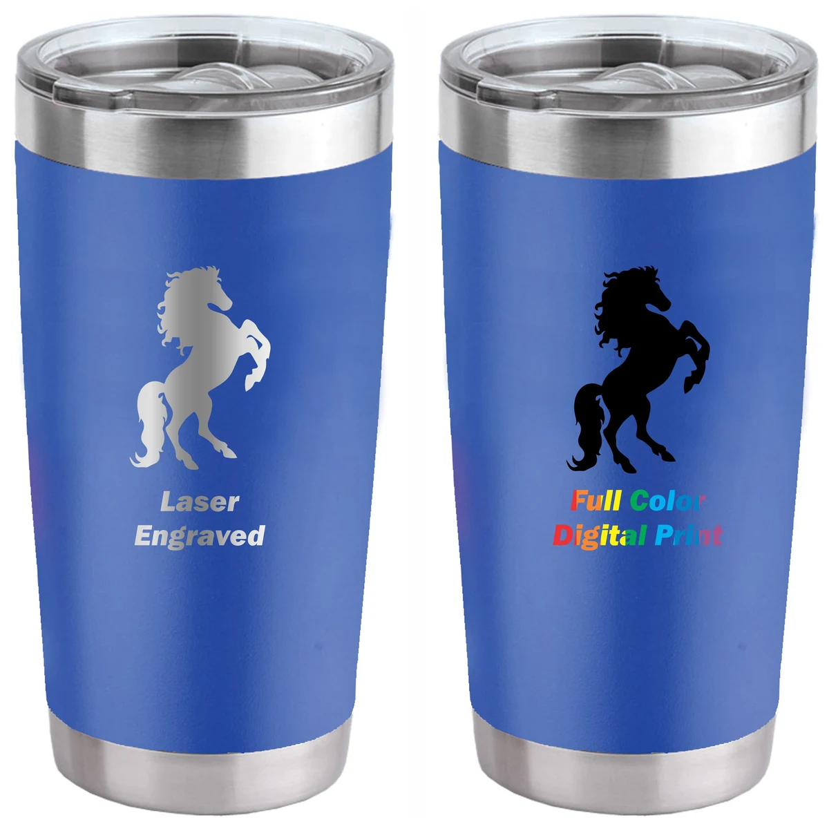 20 Oz. Tahoe Stainless Steel Tumbler w/Slider Lid 1