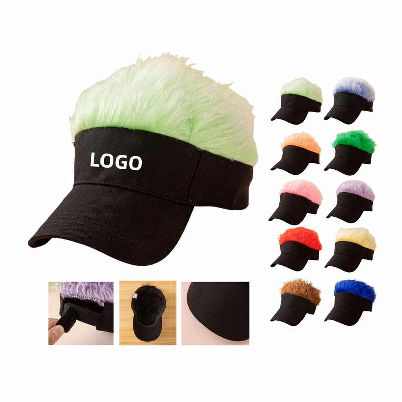 Wig Baseball Cap
