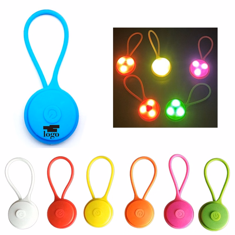 Silicone Backpack Bicycle Rear Light