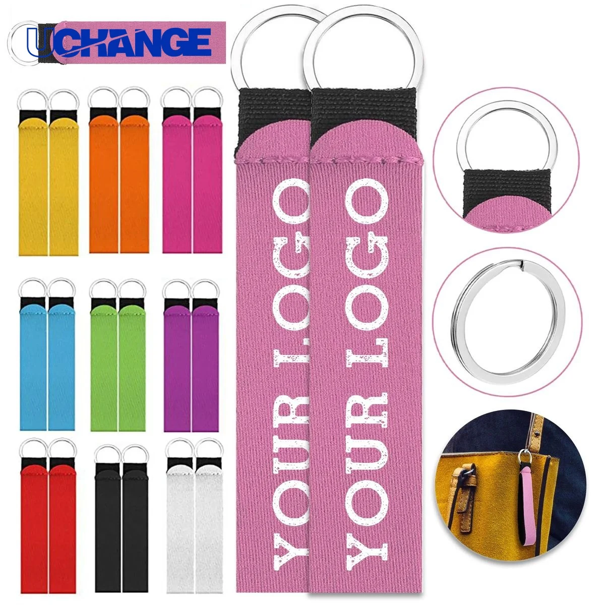 Neoprene Wrist Keychain 1