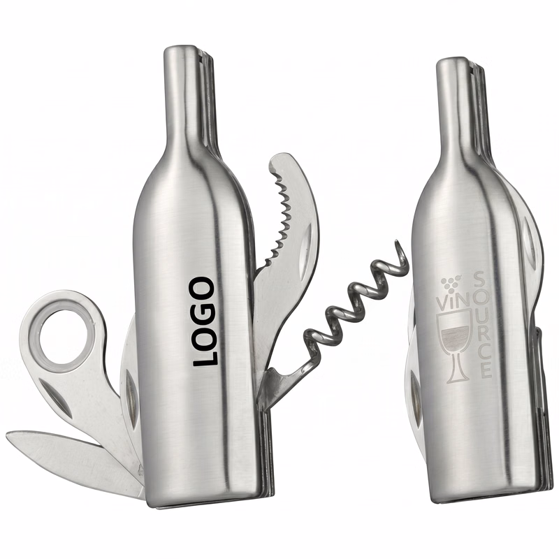 5 Function Wine Bottle Shaped Opener