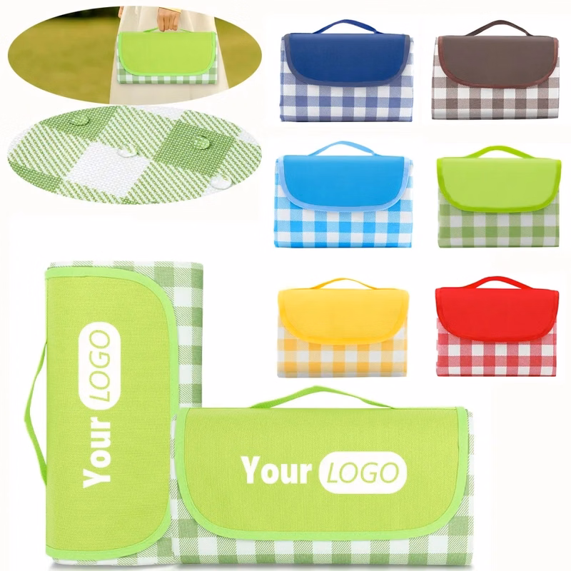 MOQ20 Custom Logo Oxford Picnic Mat Waterproof