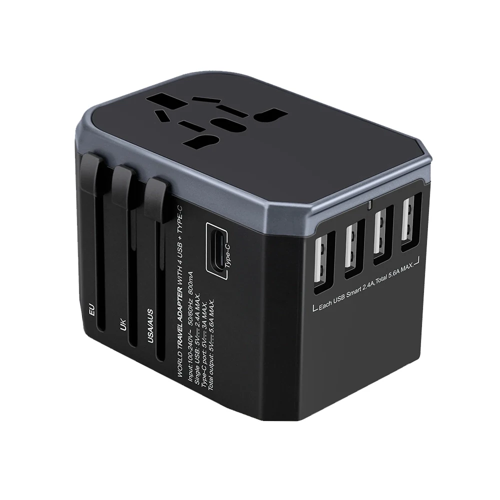 4 USB Travel Universal Adapter 1
