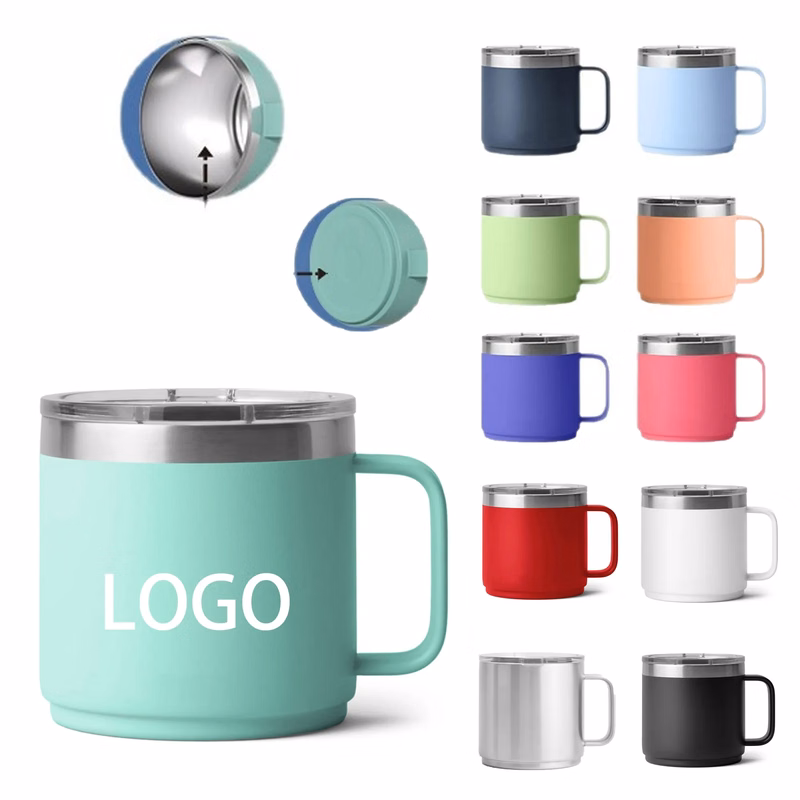 14oz Stainless Steel Insulated Coffee Cup