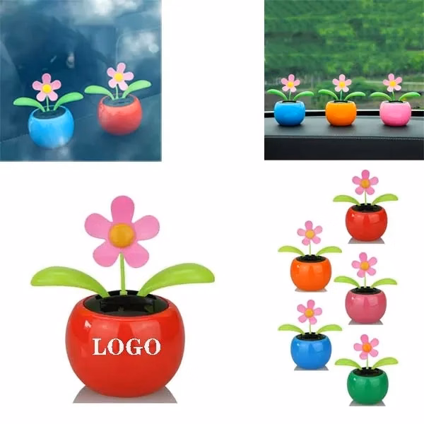 Solar Powered Wiggly Flower