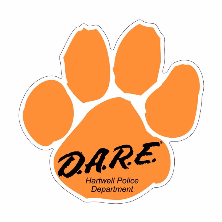 Custom 5.75" Paw Print Car Magnet