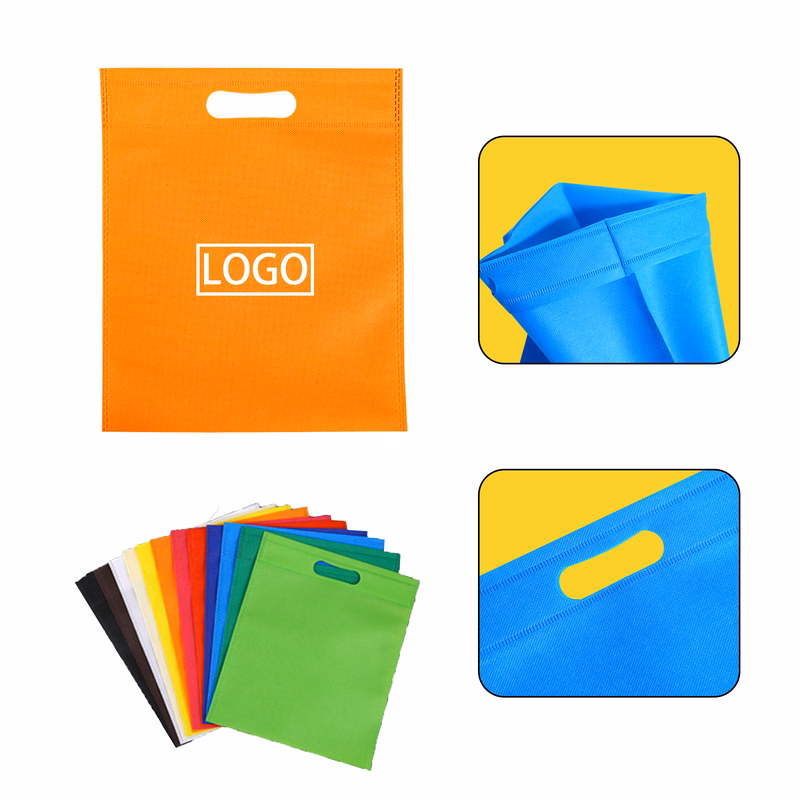 Flat-mouthed Non-Woven Shopping Bag