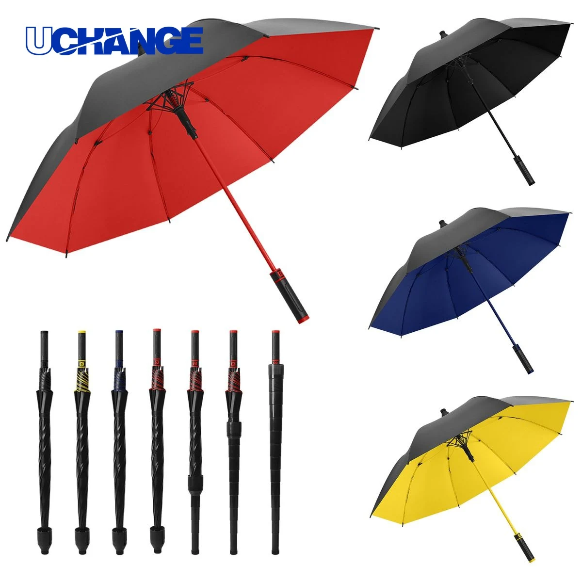 Waterproof Cover Straight Umbrella 1