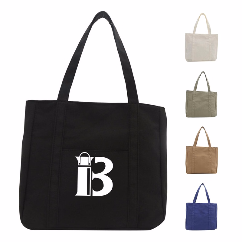 Trendy Large-Capacity Canvas Tote Bag