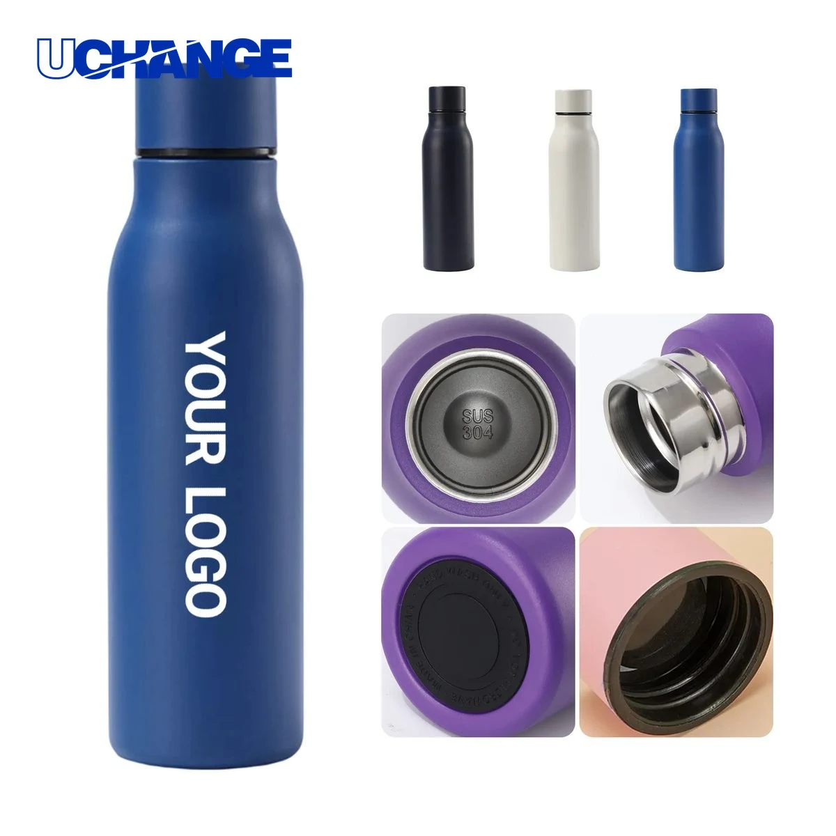 17 oz Portable Insulated Tumbler Cup with Silicone Base MOQ 50 1