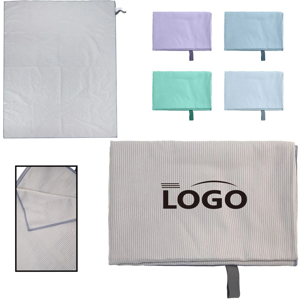 31.5" x 63" Quick Drying Absorbent Sport Beach Gym Towel 1