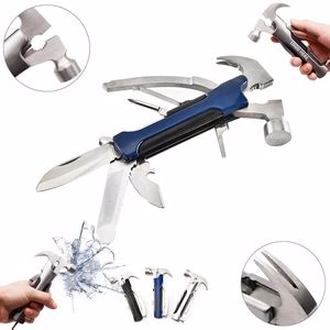 Emergency Hammer With Multi Tools