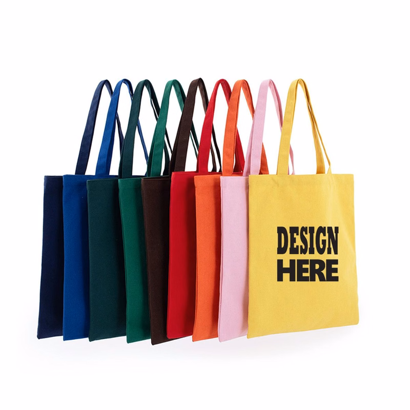 Heavy Duty Colorful Canvas Handbag