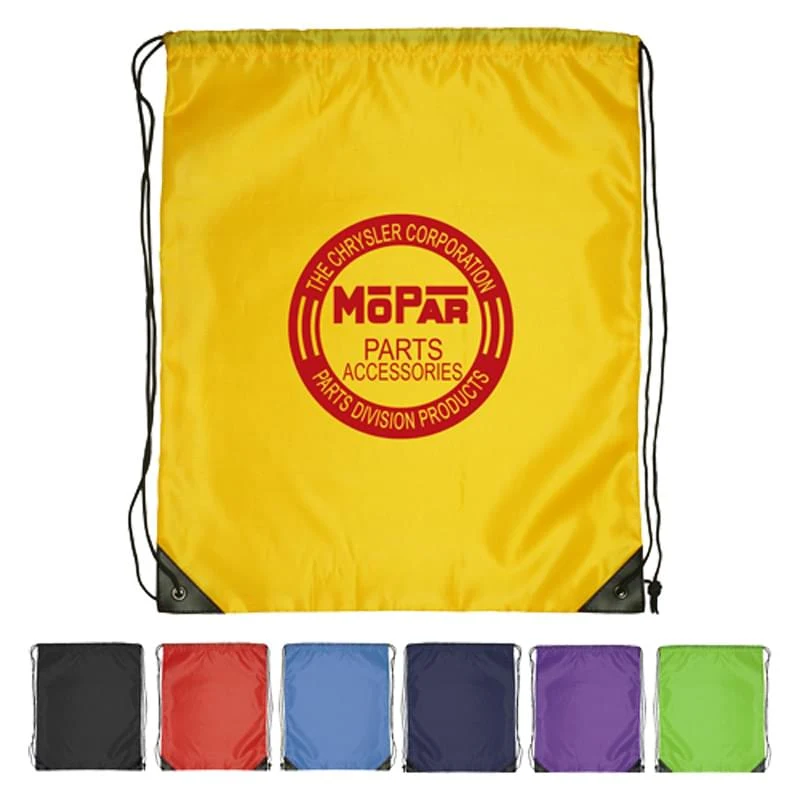 Drawstring Backpack - Large Polyester Drawstring Bags 1