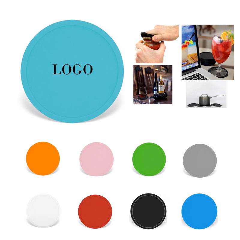 PVC Non-Slip Soft Coasters