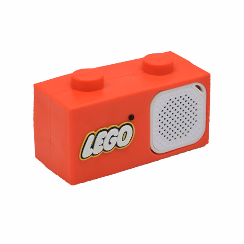 Creative Building Brick Shape Speaker (direct import)