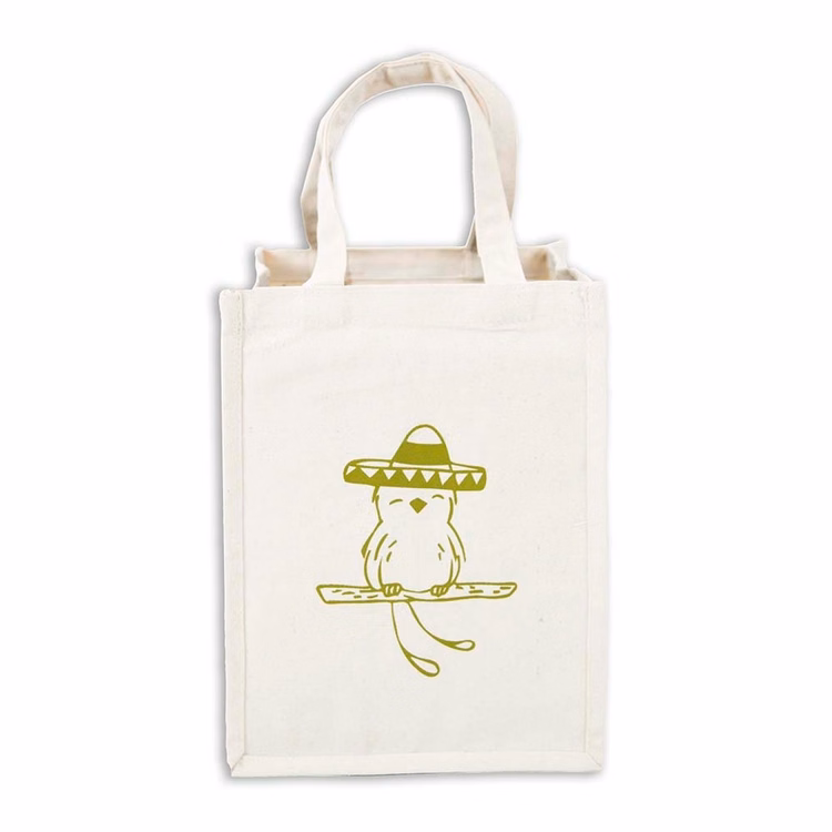 "Trenton" Cotton Canvas Tote Bag (SMALL)
