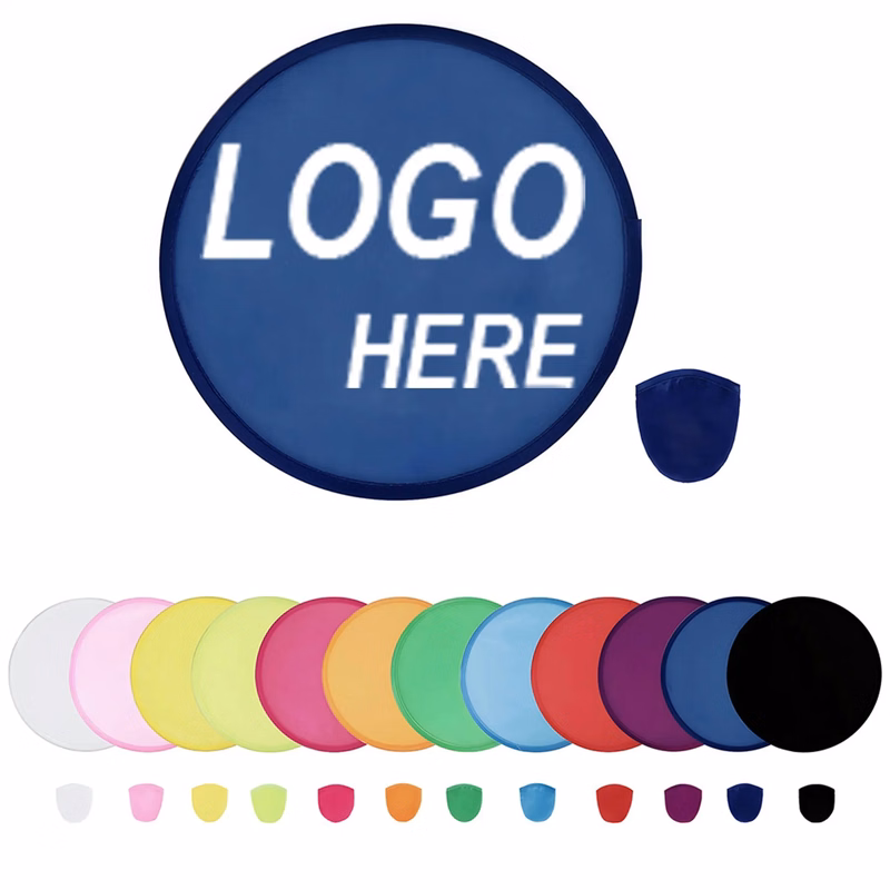 10" Fold Up Flying Disc with Pouch