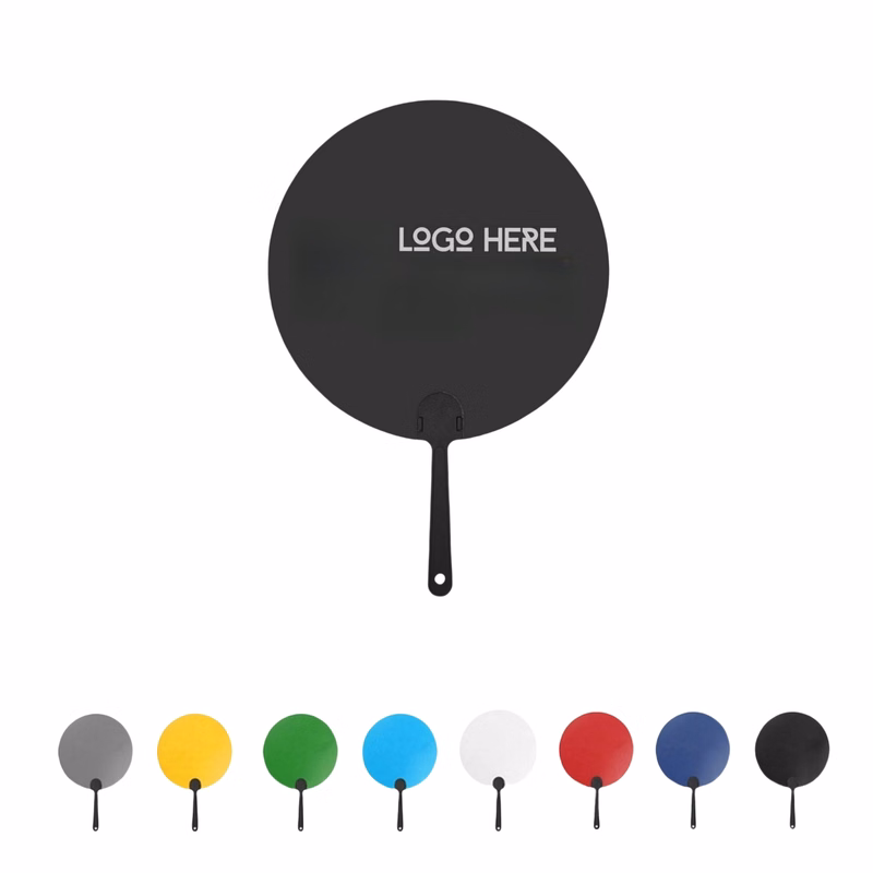 Custom Full Color Plastic Hand Fan