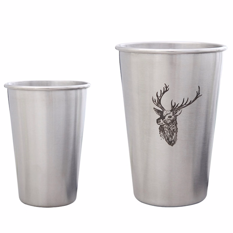 Stainless steel coffee cup
