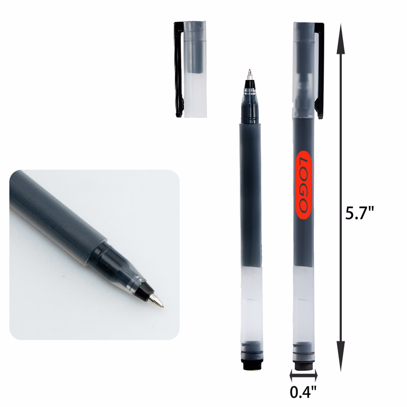MOQ 50 PCS Stylish Black Signature Pen