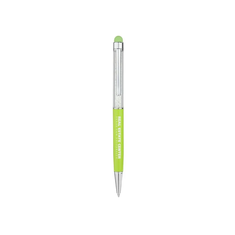 Princess Ballpoint Twist Stylus Pen (Lime Green) 1