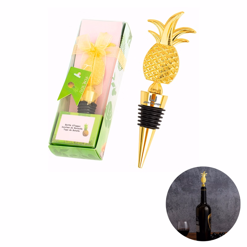 Decorative Pineapple Wine And Bottle Stoppers