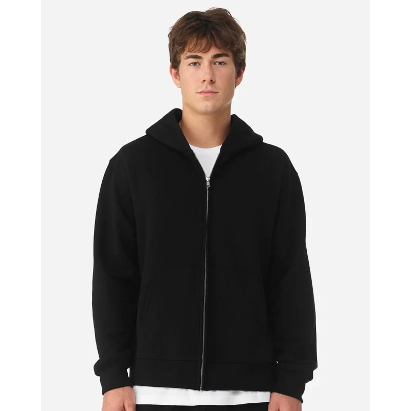BELLA + CANVAS Unisex 10 Oz Full-Zip Hoodie Sweatshirt - 4739 1