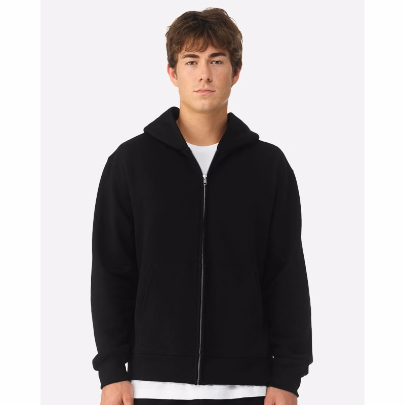 BELLA + CANVAS Unisex 10 Oz Full-Zip Hoodie Sweatshirt - 4739