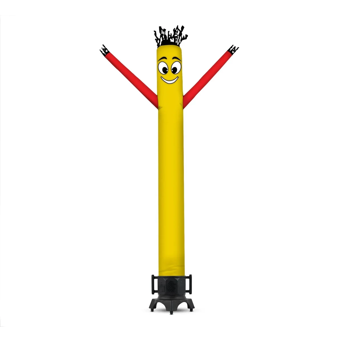 Yellow with Red Arms Inflatable Tube Man with Blower 1