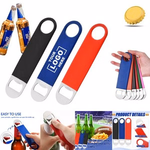 Vibrant Stainless Steel Bottle Opener