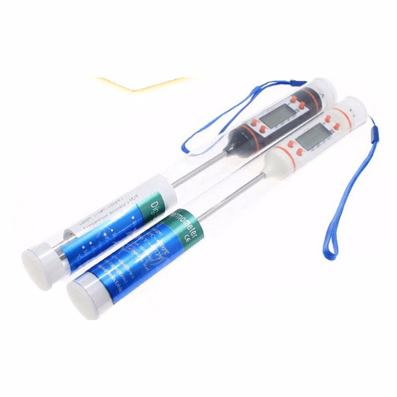 Digital Food Thermometer with LED Display