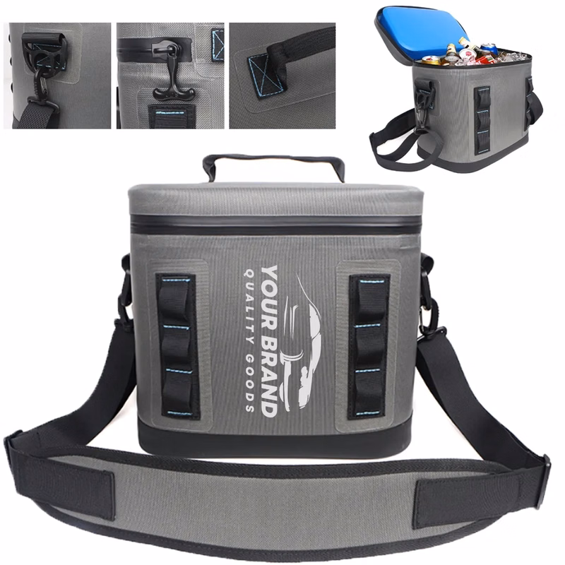 Portable 8L Insulated Leakproof Travel Cooler Bag