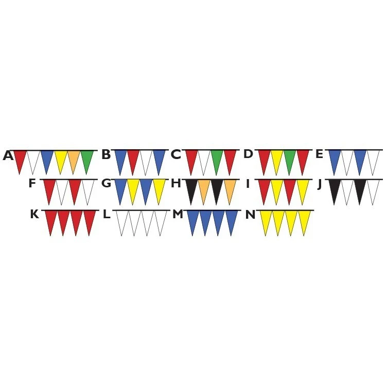 120 Ft Polyethylene Pennant Strings 1