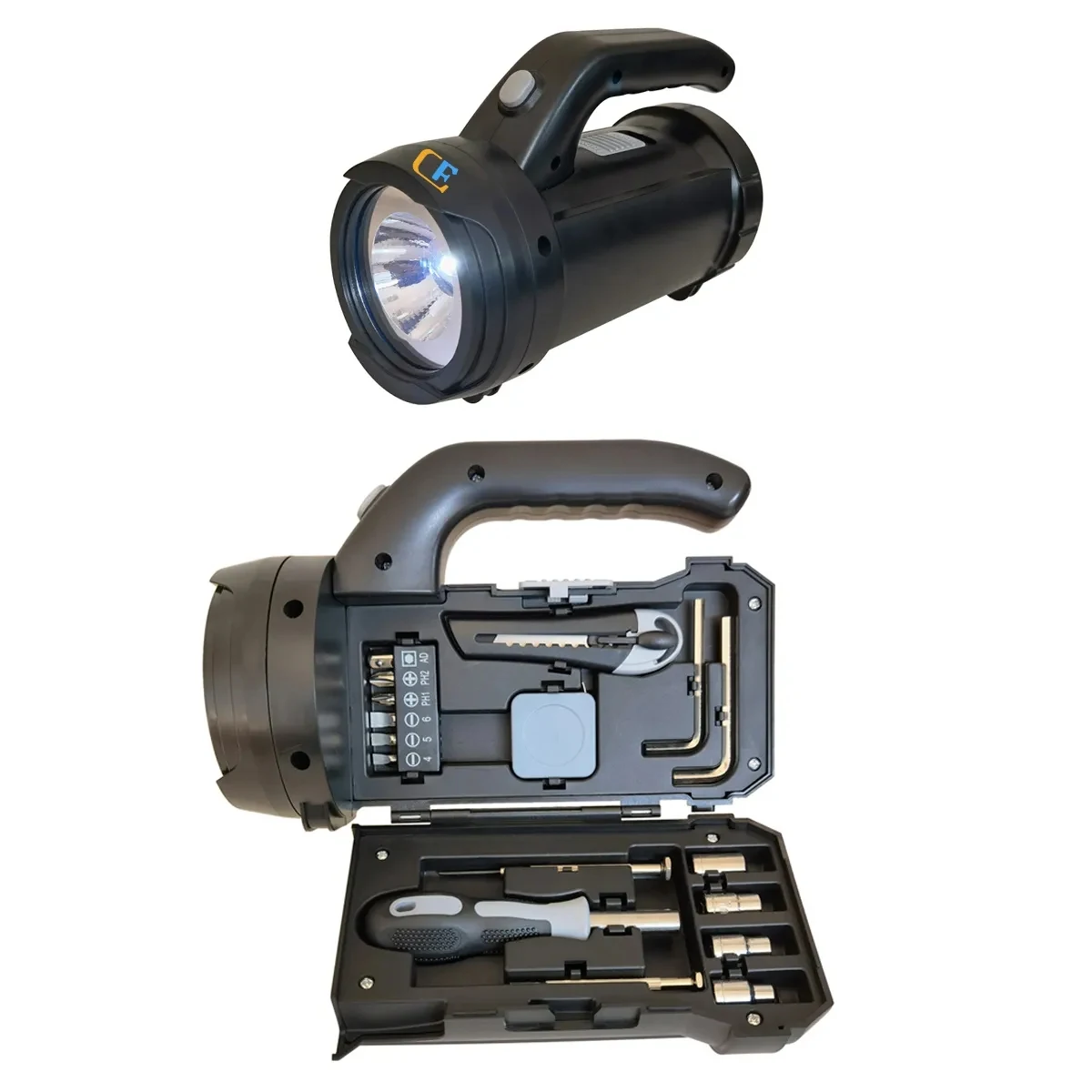 LED Flashlight Household Tool Kit 1