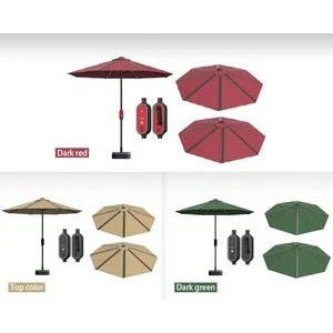 2.8M Solar Power Umbrella 1