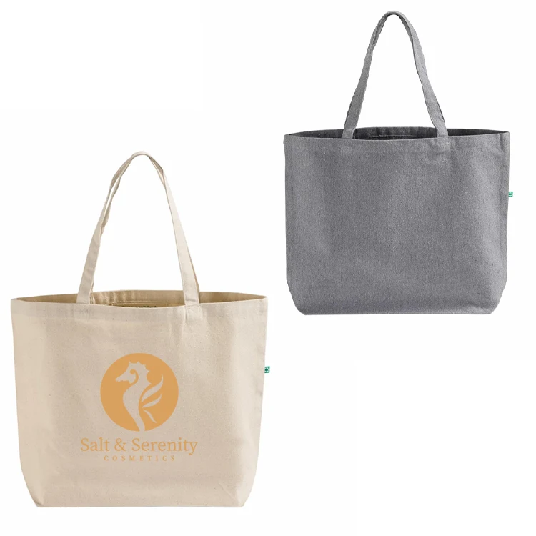 Larkspur Canvas Recycled Tote Bag, custom tote bag with logo imprint 1