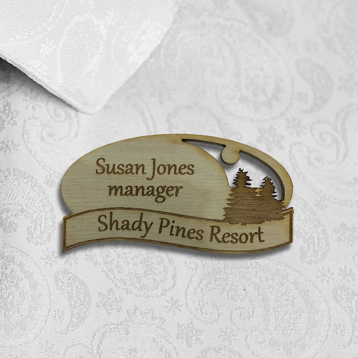Engelwood Name Badges 6-9 sq in 1