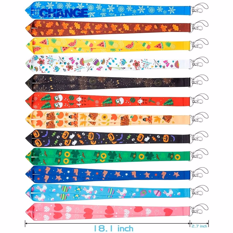 Double Sided Full Color Sublimated Lanyard