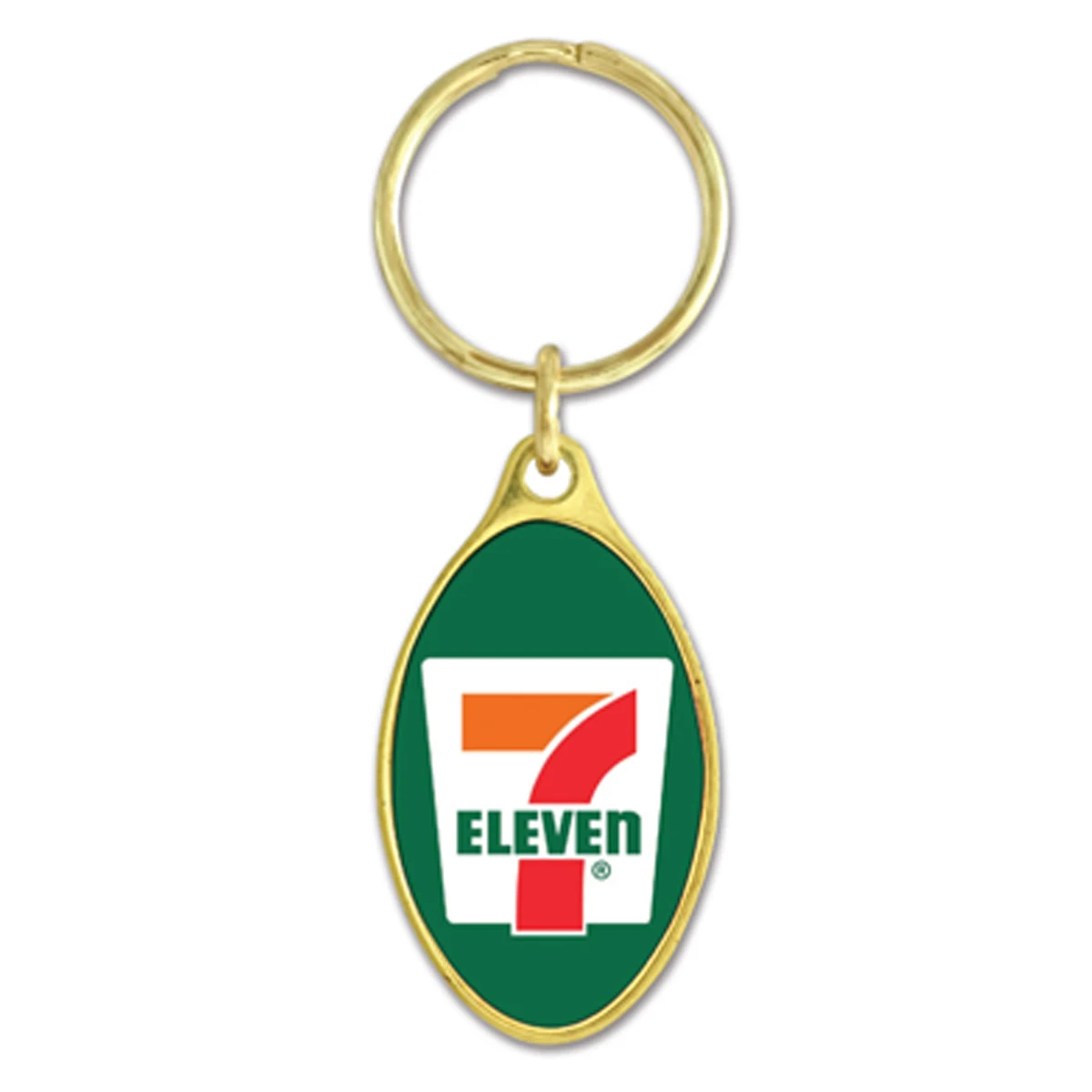 Brass Key Tag With Laminate 1