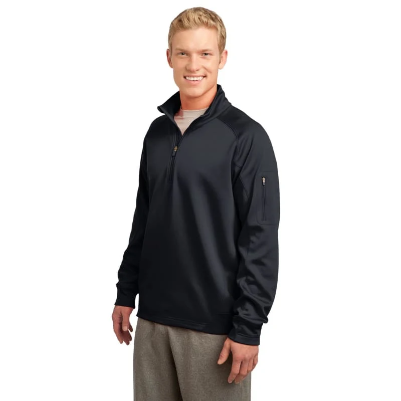 Sport-Tek Tech Fleece 1/4-Zip Pullover. 1