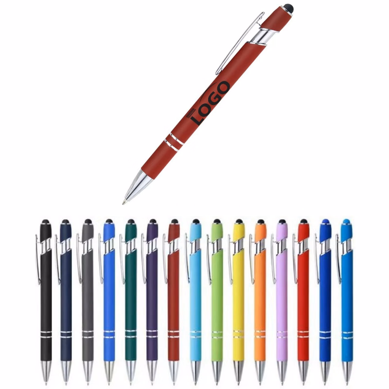 Aluminum Retractable Stylus and Pen