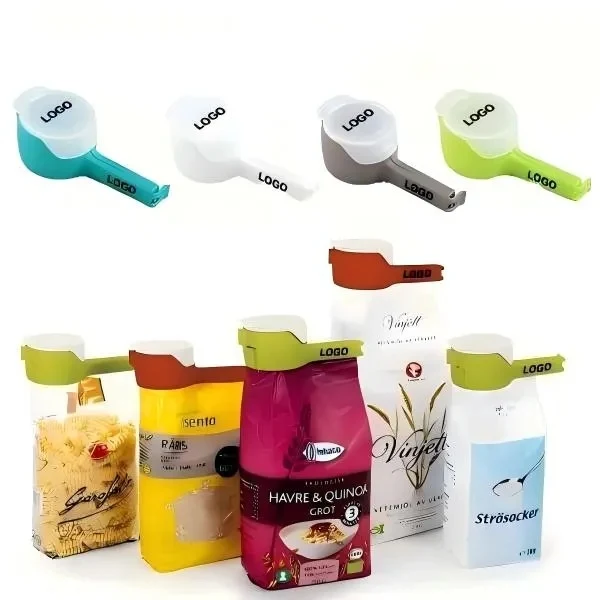 Multifunctional food sealing clip with lid 1