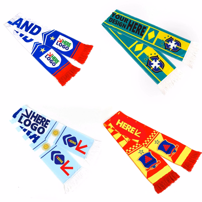 Soccer Fans Knit Scarf