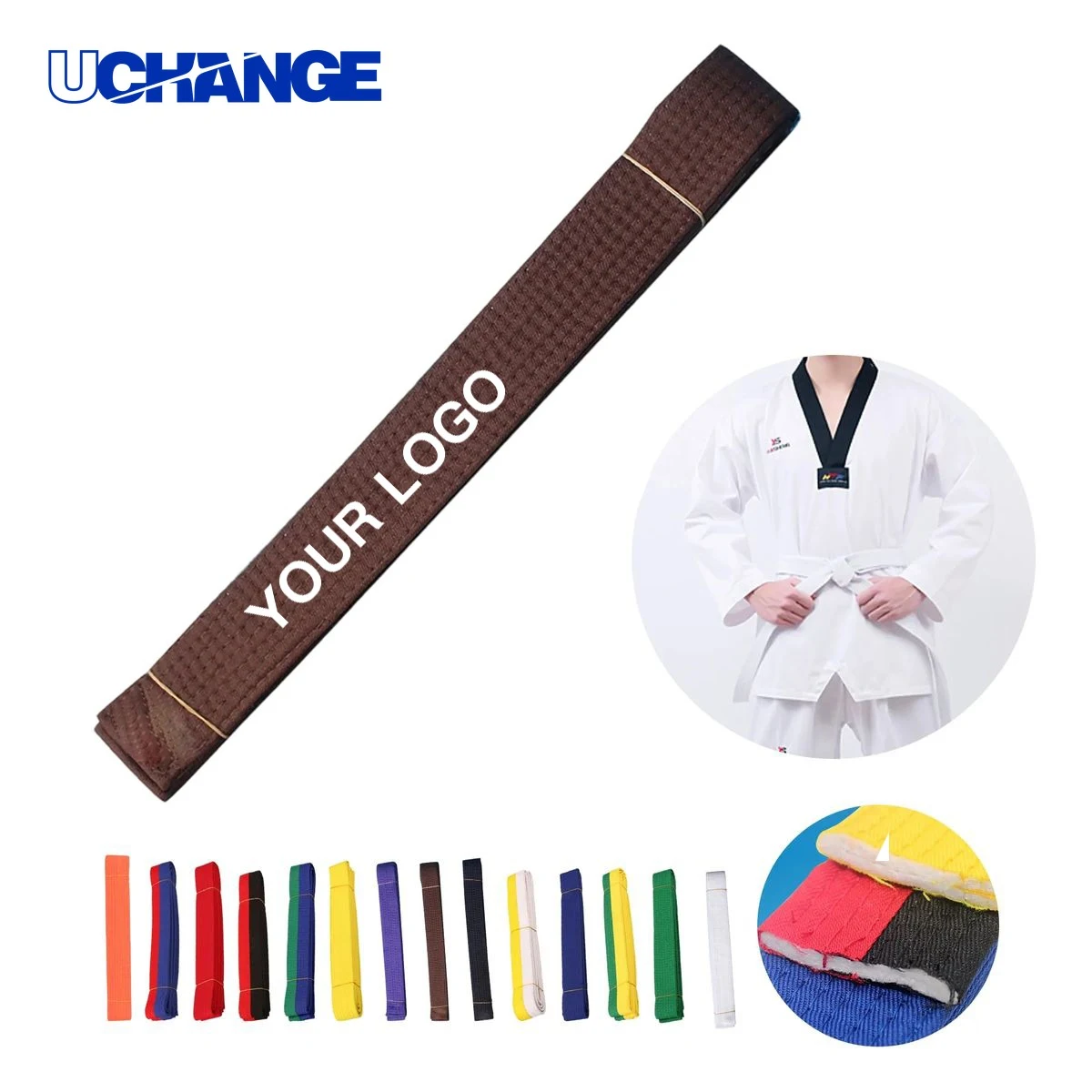 Durable Rank Belt Strap for Taekwondo Training 1