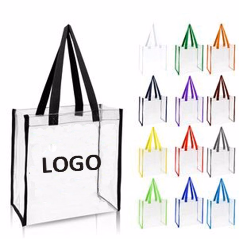 Custom Clear Stadium Bag 12"x 12"x 6"