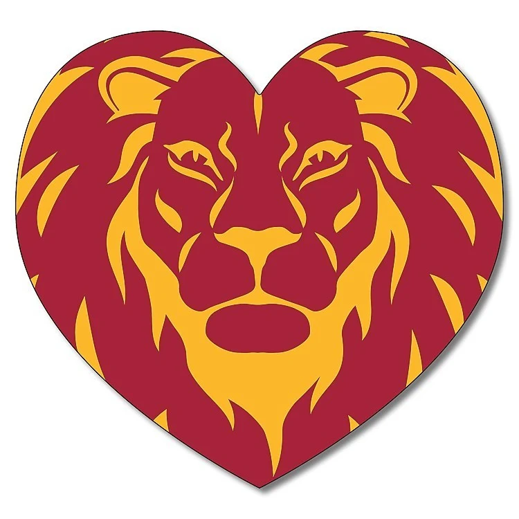 Magnet - 4x3.75 Large Heart Shape - Outdoor Safe 1
