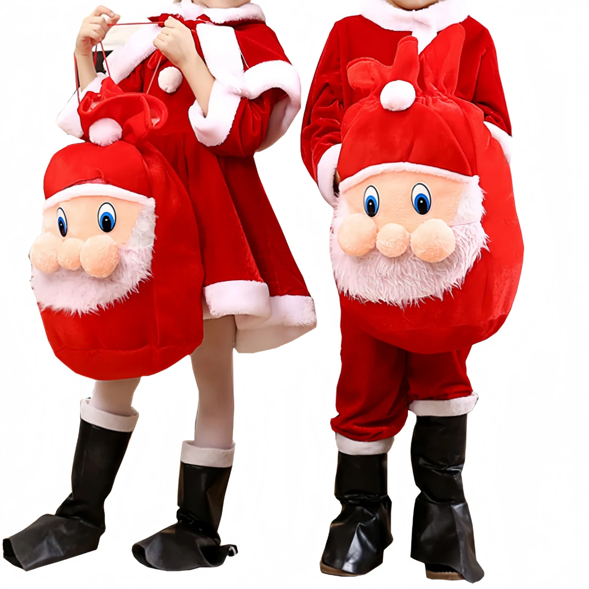 Reusable Drawstring Christmas Bag 1