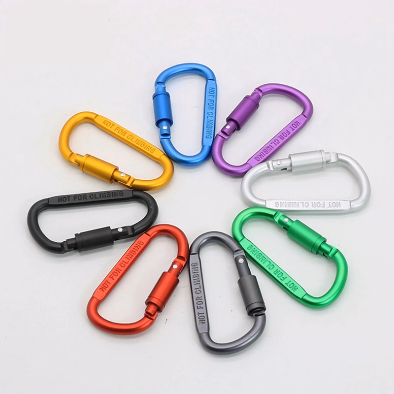 Aluminum D Shape Carabiner